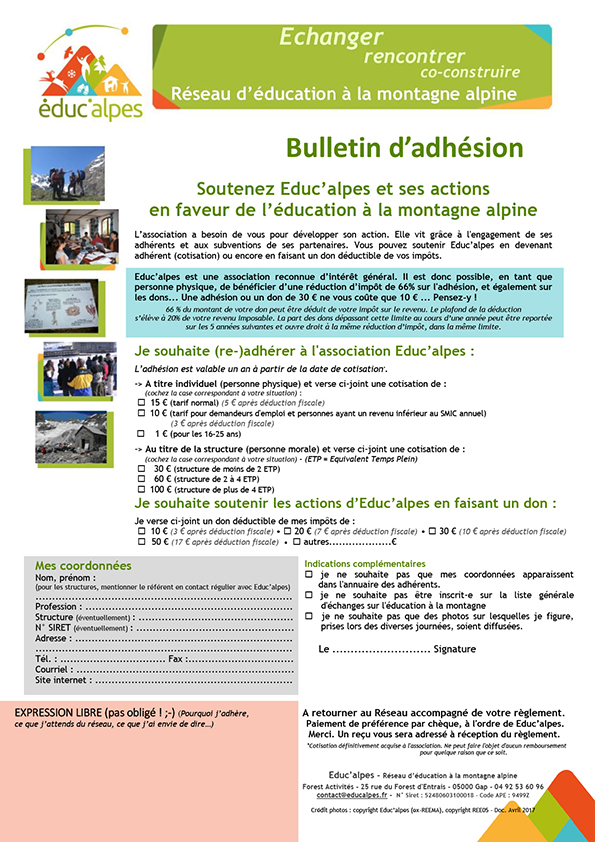 bulletin-adhesion