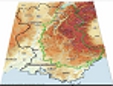 Le massif alpin (français) dans son environnement régional - Source : Comité de massif des Alpes