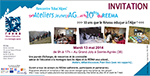 visuel
Lien vers: http://www.reema.fr/wakka.php?wiki=AccueiL/download&file=invitation-rencontre-alpine-ag-2014.pdf